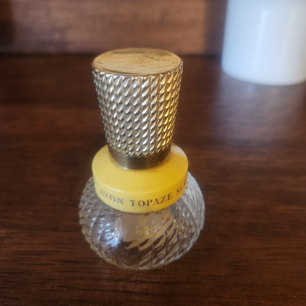 Vintage Avon Topaze Cologne Bottle